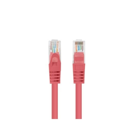Cabo Lanberg PCU6-20CC-0100-R Cat6 1m U/UTP Vermelho RJ-45 RJ-45
