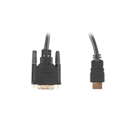 Cable HDMI a DVI-D Lanberg CA-HDDV-20CU-0030-BK 3m Macho-Macho negro