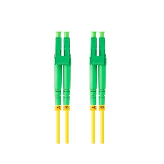 Cable de fibra óptica Lanberg FO-LALU-SD11-0020-YE 2m G.657.A1 LC-LC monomodo amarillo