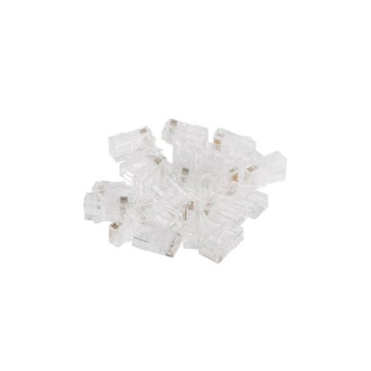 Conector Lanberg PLU-6020EZ RJ-45 Transparente Cat6 UTP 20 piezas