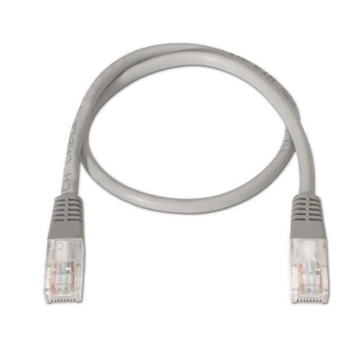 Cable de red AISENS A133-0181 Cat5e UTP 5m Gris RJ45 macho/macho AWG24