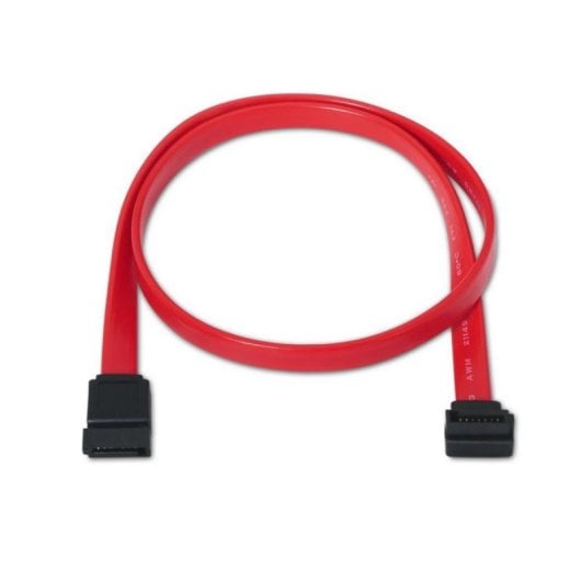 Cavo SATA AISENS A130-0155 0,5m Rosso Nero SATA III 6 Gbps Maschio/Maschio
