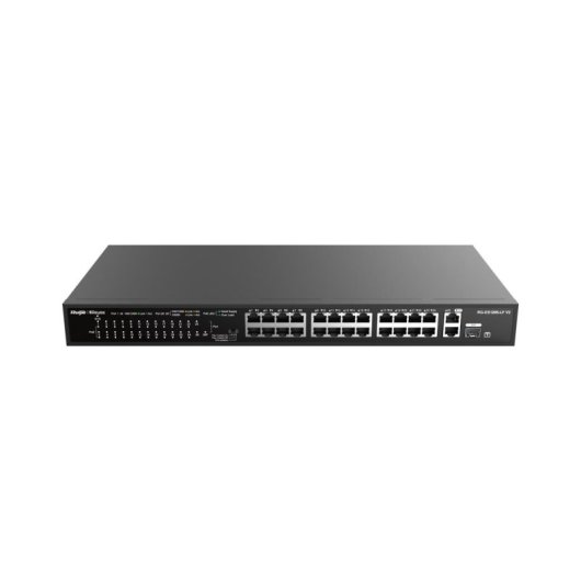 Switch Ruijie RG-ES126S-LP V2 26 Puertos Fast Ethernet PoE No Gestionable Rack