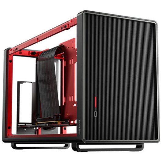 Gabinete PC Antec Performance 1 M Mini Tower Preto ITX Alumínio Gabinete PC Antec Performance 1 M Mini Tower Preto ITX Alumínio