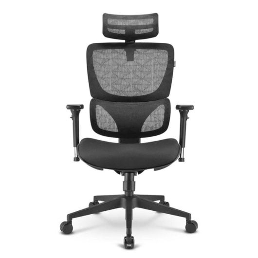 Silla de oficina Sharkoon OfficePal C30 Asiento tipo nido Respaldo de malla Negro