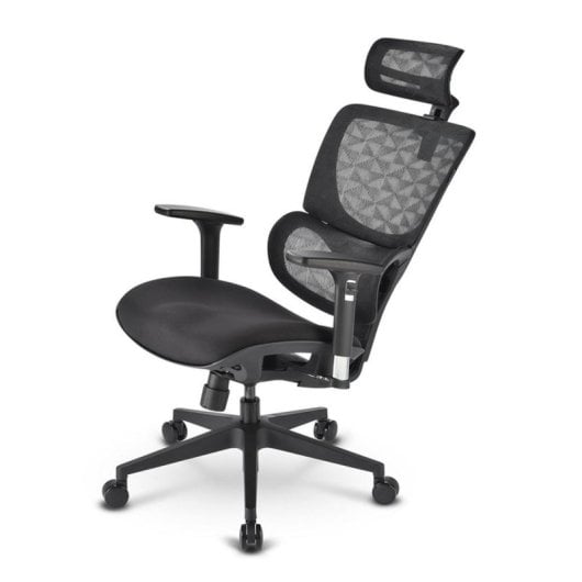 Silla de oficina Sharkoon OfficePal C30 Asiento tipo nido Respaldo de malla Negro