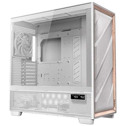 Torre Antec FLUX PRO White EUV Full Tower Blanco Madera Vidrio Templado Gaming