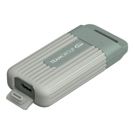 Disque Dur Team Group PD20 ECO Mini 2TB SSD USB Type C 1000MB/s Gris Turquoise
