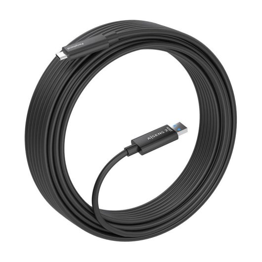 USB-A auf USB-C Kabel AISENS A157-0925, 15m, 10Gbps, Glasfaser