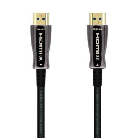 Câble HDMI Aisens A153-0524 8K 60Hz 4K 120Hz 100m Fibre Optique