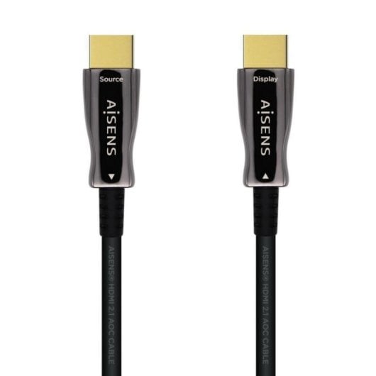 Cable HDMI AISENS A153-0524 8K@60Hz 4K@120Hz 100m Activo AOC Fibra Óptica OFC 48Gbps