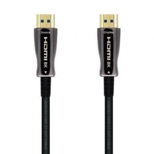 Câble HDMI Aisens A153-0524 100m 8K 60Hz 4K 120Hz AOC fibre optique cuivre