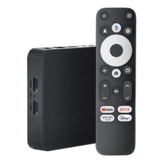 TV Box Leotec LETVBOXGC06 Amlogic S905Y4 2GB RAM 32GB eMMC Google TV 12