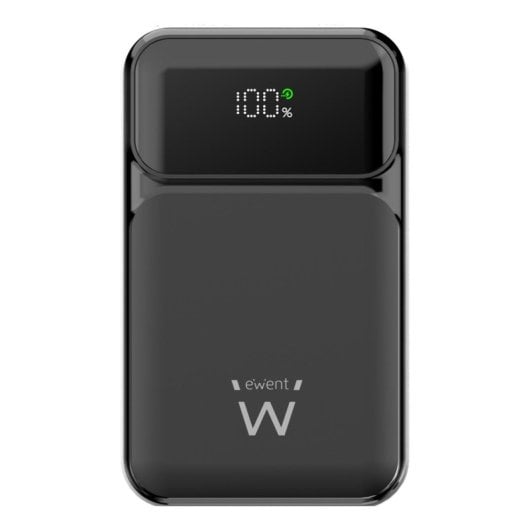Power Bank EWENT 65W 20000 mAh Polimero di Litio Nero Power Bank EWENT 65W 20000 mAh Polimero di Litio Nero