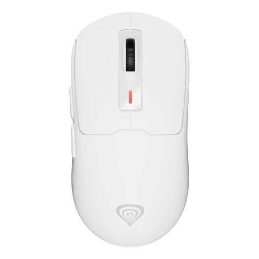 Ratón Genesis inalámbrico 26000 DPI ambidiestro Bluetooth USB Type-C blanco