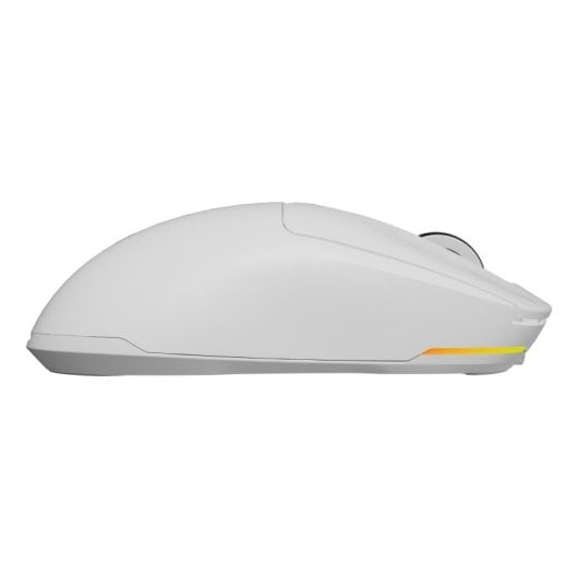 Ratón Genesis inalámbrico 26000 DPI ambidiestro Bluetooth USB Type-C blanco