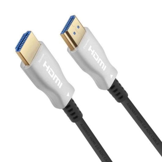 Cavo HDMI Aisens V2.0 AOC Premium 20m 18Gbit/s 4K Fibra Ottica Oro ARC