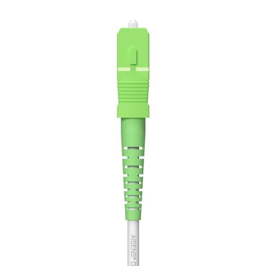 Cabo de Fibra Óptica Aisens G657A2 SC/APC-SC/APC Simplex 9/125μm LSZH 250m Branco