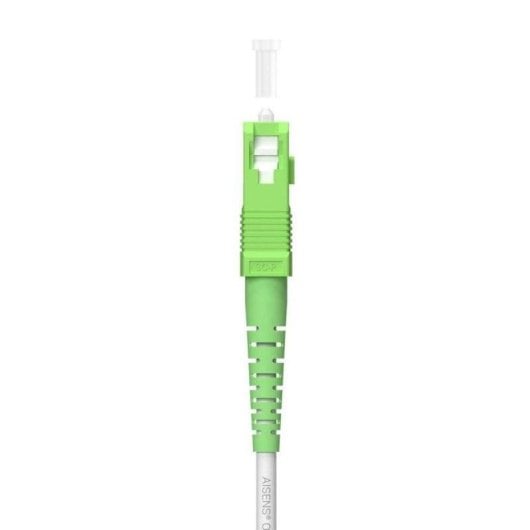 Latiguillo Fibra Óptica Monomodo AISENS SC/APC 200m LSZH Blanco
