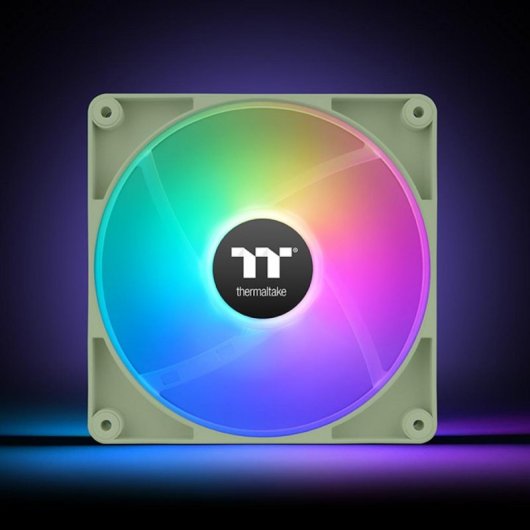 Thermaltake CT120 Ventoinha 120mm 500-2000RPM 57,05m³/h Matcha Green