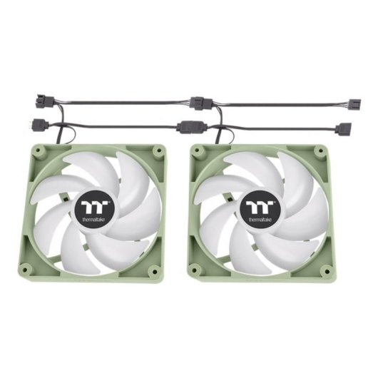Thermaltake CT120 Ventoinha 120mm 500-2000RPM 57,05m³/h Matcha Green