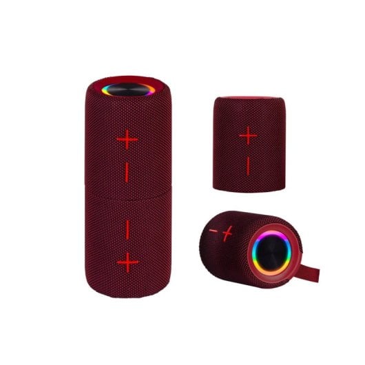 Altoparlanti Trevi XR 8A44 DOUBLE Portatile Wireless 20W con USB Type-C e LED Multicolore