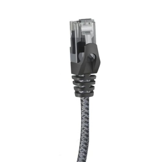 Cable Adaptador Ewent EC2001 USB-C 3.2 Gen1 a RJ45 CAT6 1Gbps 1.5m Trenzado Negro
