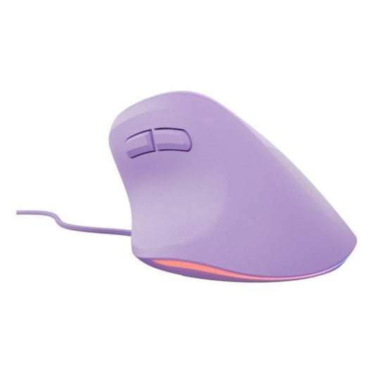 Rato NATEC Crake 2 Pro com Fio 12800 DPI LED RGB Vertical Direito