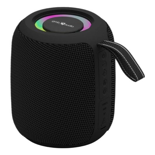 Altavoces Gembird Portátil Inalámbrico 8W Bluetooth LED RGB Micro SD/FM/AUX