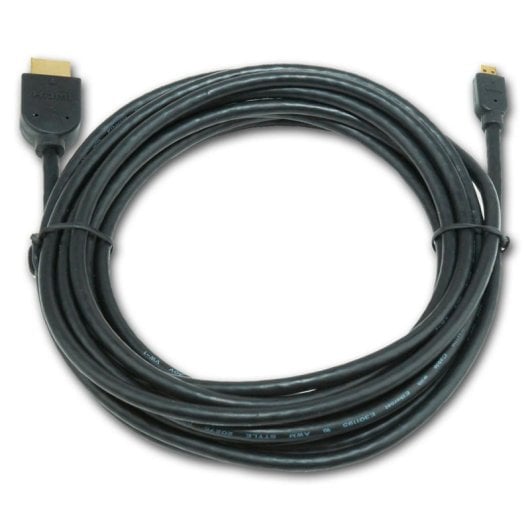 Cable HDMI Gembird 4.5m HDMI tipo A a Micro HDMI tipo D chapado en oro 4K UHD 3D negro