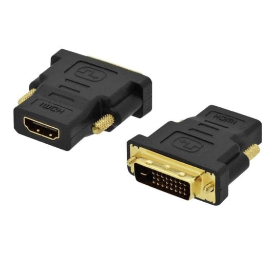 Kabeladapter Ewent EC1371 DVI-D 24+1 HDMI Schwarz