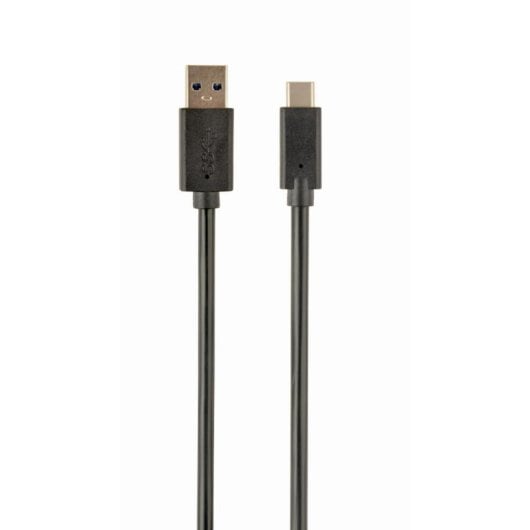Cable USB Cablexpert CCP-USB3-AMCM-0.1M 0.1m USB-A a USB-C 3.2 Gen1 Carga Rápida 3A Negro