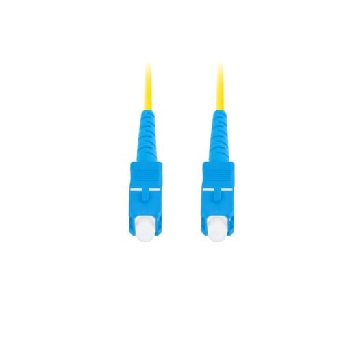 Cable de fibra óptica Lanberg FO-SUSU-SS11-0020-YE 2m G.657.A1 SC-SC amarillo