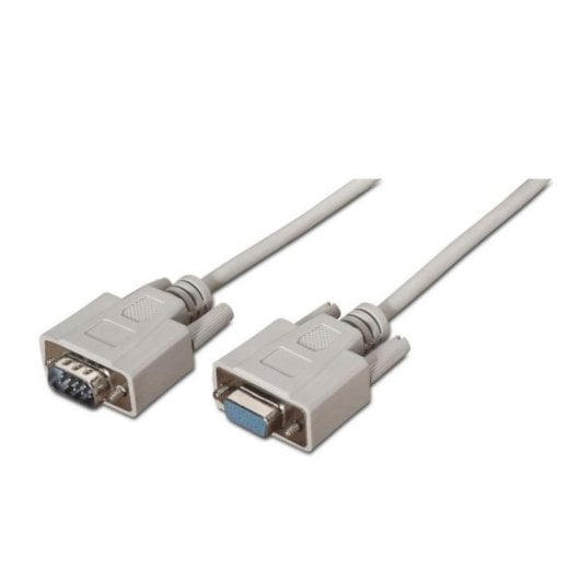 Kabel RS232 Aisens A112-0065 DB9 Stecker zu DB9 Buchse 1,8m Beige 1,6Mbps