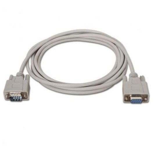 Kabel RS232 Aisens A112-0065 DB9 Stecker zu DB9 Buchse 1,8m Beige 1,6Mbps