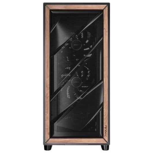 Torre Antec FLUX PRO EUV Full Tower Negro/Madera ATX EATX ITX mATX Ventiladores Vidrio Templado