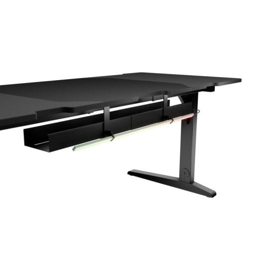 Mesa Gaming GENESIS Holm Modular 180cm Acero y MDF Iluminación LED Modularidad Total