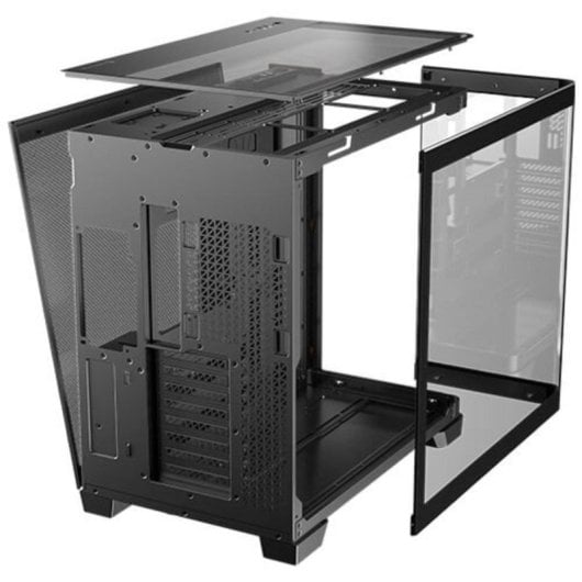 Boîtier PC Antec C8 Curve Wood Full Tower ATX Noir Transparent Bois