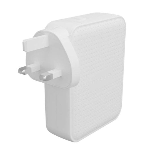 Carregador TARGUS Hyper HyperJuice 145W GaN 3 USB-C 1 USB-A Branco