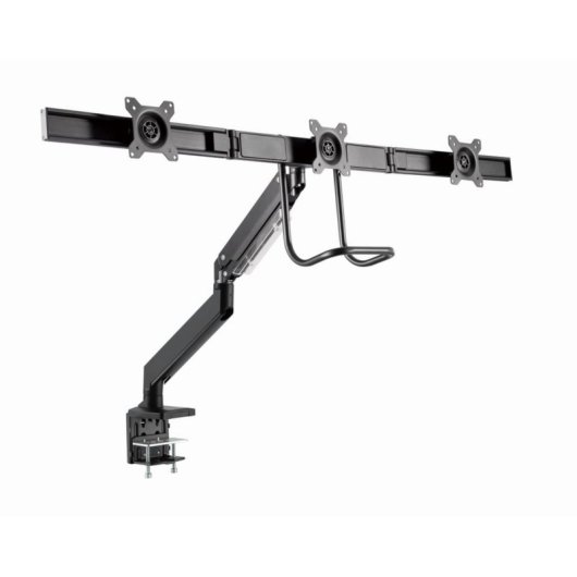 Soporte para monitor Gembird MA-DA3-03 brazo articulado para 3 monitores hasta 27” VESA negro