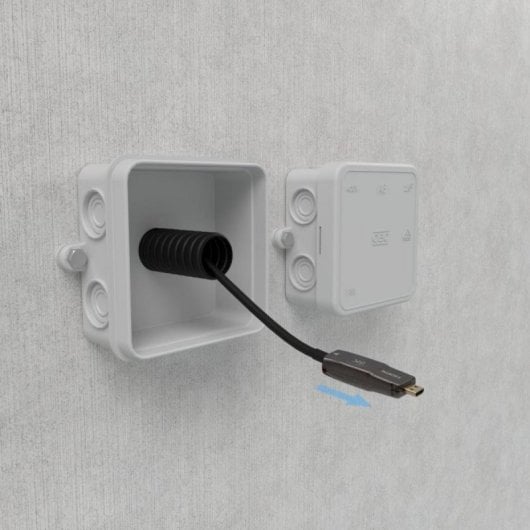 HDMI-Kabel Aisens A153-0644 AOC V2.1 8K@60Hz 4K@120Hz 48Gbps, 15m, Schwarz