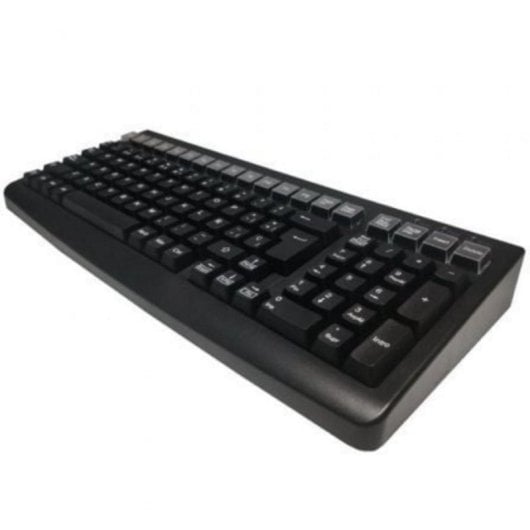 Teclado Mustek MKB-800 Español 101 teclas Membrana USB Compacto Negro