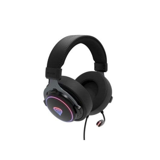 Auriculares GENESIS con cable, sonido 7.1 virtual, micrófono, RGB, negros