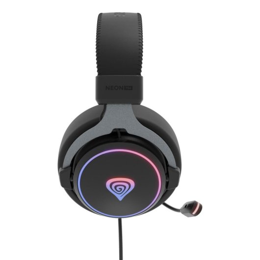 Auriculares GENESIS con cable, sonido 7.1 virtual, micrófono, RGB, negros