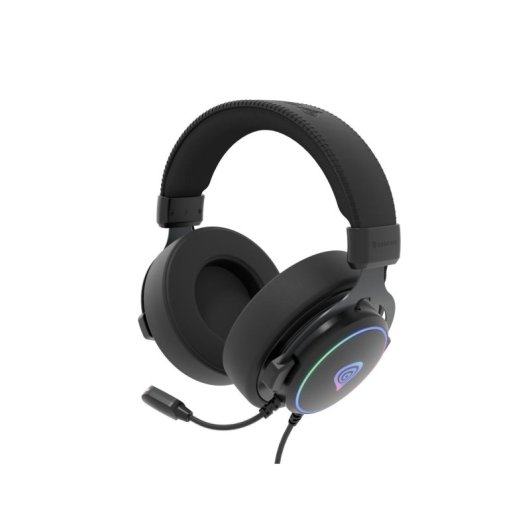 Auriculares GENESIS con cable, sonido 7.1 virtual, micrófono, RGB, negros