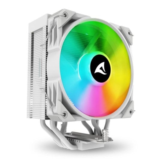 Refrigeração Ar Sharkoon Socket LGA1851 120mm A40 RGB Branco 220W TDP