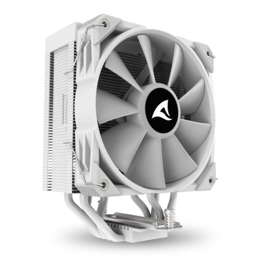 Refrigeração Ar Sharkoon Socket LGA1851 120mm A40 RGB Branco 220W TDP