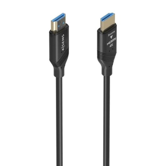 HDMI-Kabel AISENS A148-0928 10 m 18 Gbps HDR10 4K@60Hz Schwarz HDMI 2.0 AOC