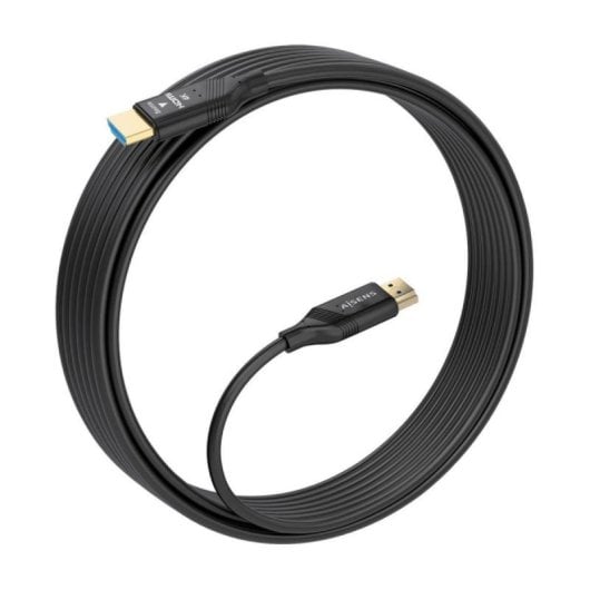 HDMI-Kabel AISENS A148-0928 10 m 18 Gbps HDR10 4K@60Hz Schwarz HDMI 2.0 AOC