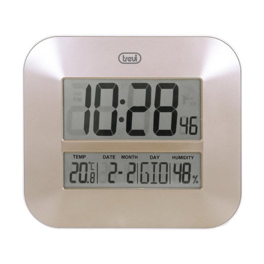 Réveil numérique Trevi OM 3520 D Bronze LCD Batteries AA